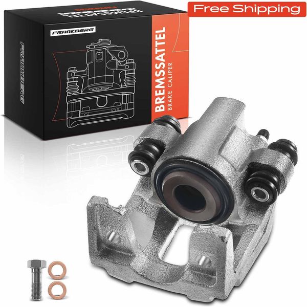 Frankberg 1X Pinza Freno Asse Posteriore Sinistro Per Jeep Cherokee Kj 2.4L 2.5L 2.8L 3.7L 2003-2008-image
