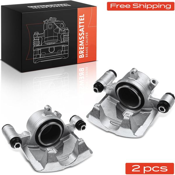 Frankberg 2X Pinza Freno Anteriore Sinistra Destra Per Vw Taro Toyota Dyna 100 Hiace Iii Hilux V Vi-image