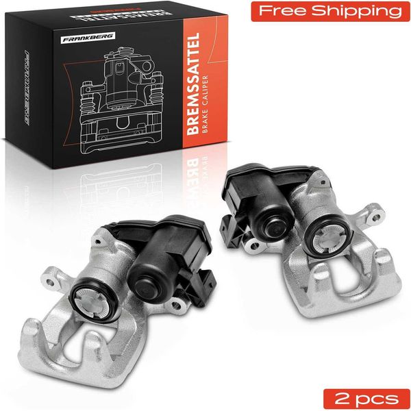 Frankberg 2X Pinza Freno Asse Posteriore Per Nissan Qashqai Ii Suv J11 J11 Renault Kadjar Ha Hl Anno Dal 2013-image