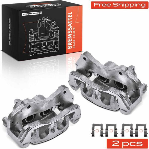 Frankberg 2X Pinza Freno Anteriore Sinistra Destra Per Mitsubishi L200 L400 Pajero Ii Pajero Sport I-image
