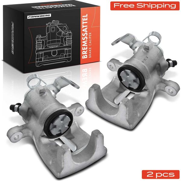 Frankberg 2X Pinza Freno Asse Posteriore Per Opel Astra G Caravan Cc Meriva-image