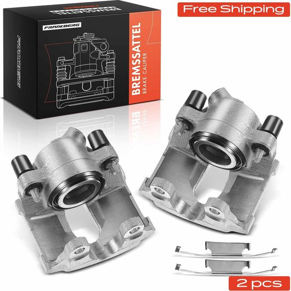 Frankberg 2X Pinza Freno Asse Anteriore Per Bmw Serie 3 Compact E36 E46 E85 1990-2009-image