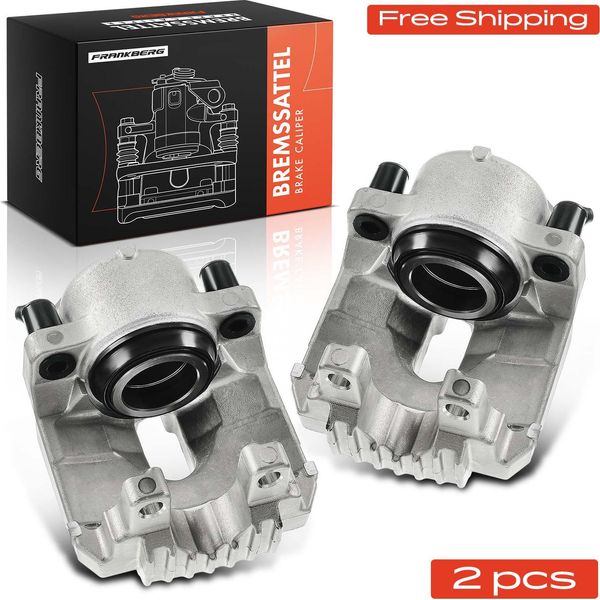 Frankberg 2X Pinza Freno Anteriore Sinistra Destra Per Bmw Serie 3 E90 Touring E91 E92 E93 Z4 E89-image