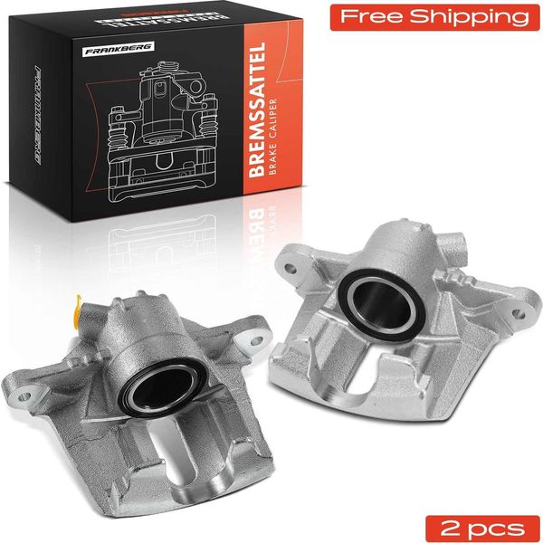Frankberg 2X Pinza Freno Asse Anteriore Per Peugeot 206 Sw Van 206+ 1998-2013-image