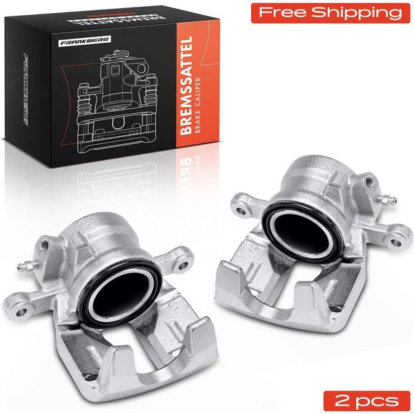 Frankberg 2X Pinza Freno Asse Anteriore Per Mercedes-Benz Classe A W169 1.5L 2.0L 2004-2012-image