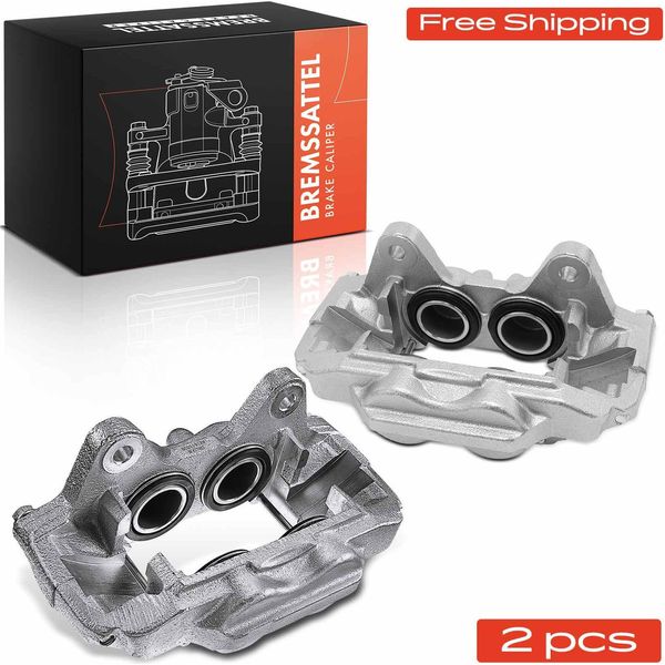 Frankberg 2X Pinza Freno Anteriore Sinistra Destra Per Toyota Land Cruiser Prado J12 2002-2010-image