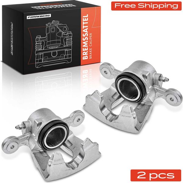 Frankberg 2X Pinza Freno Anteriore Sinistra Destra Per Bmw 1ER E81 E87 E88 E82-image