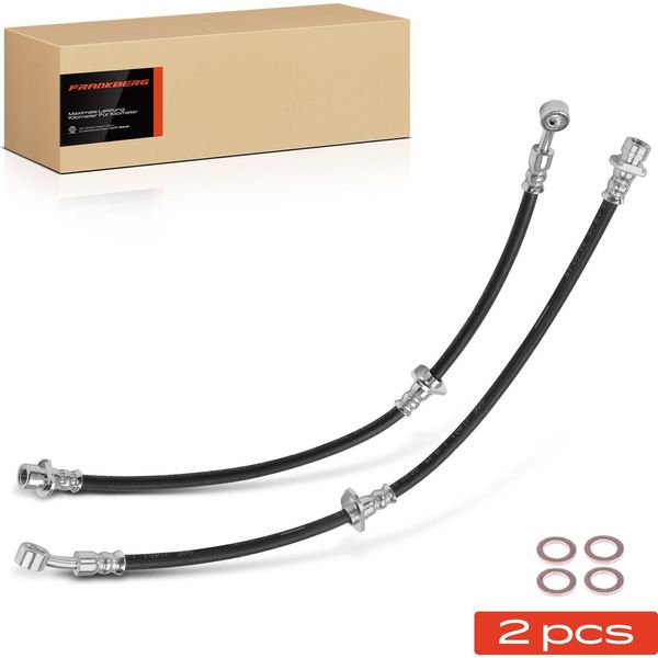 Frankberg 2X Tubo Freno Posteriore Sinistro Destro Per Honda Civic Vii EM2 Ep Eu Ev-image