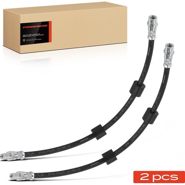 Frankberg 2X Tubo Freno Tubi Freno Anteriori Per Bmw Serie 5 Touring E39 520I 530D 525I-image