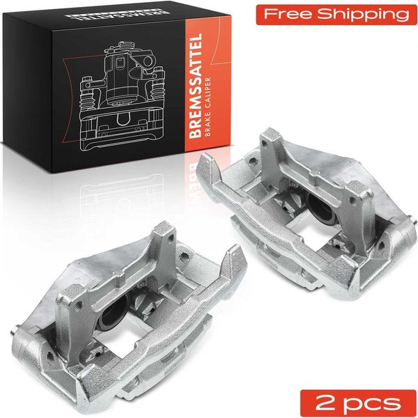 Frankberg 2X Pinza Freno Anteriore Sinistra Destra Per Vw Golf Vi Audi A3 8P1 Tt 8J3 8J9-image