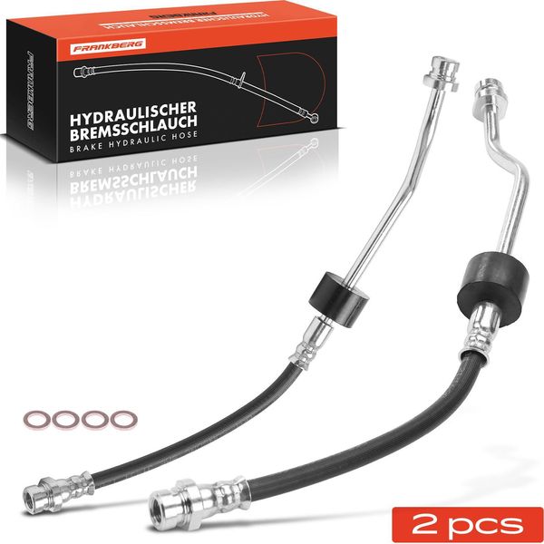 Frankberg 2X Tubi Freno Tubi Freno Posteriore Sinistro Destro Per Kia Soul Am 1.6L Anno Dal 2009-image