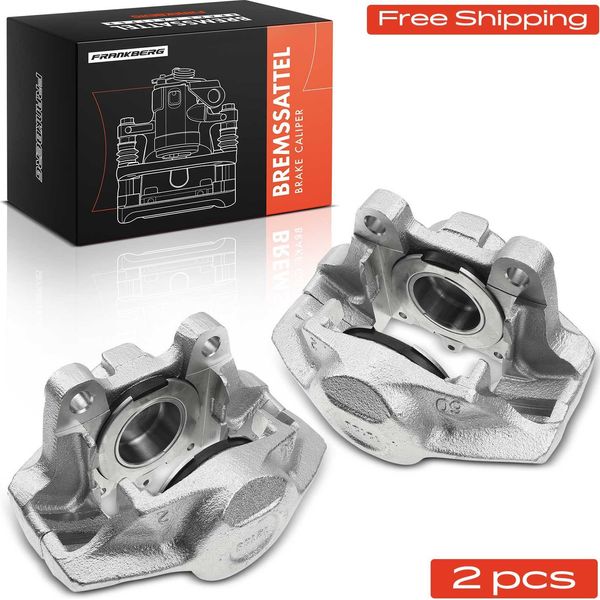Frankberg 2X Pinza Freno Anteriore Sinistra Destra Per Mercedes-Benz Classe S W116-image