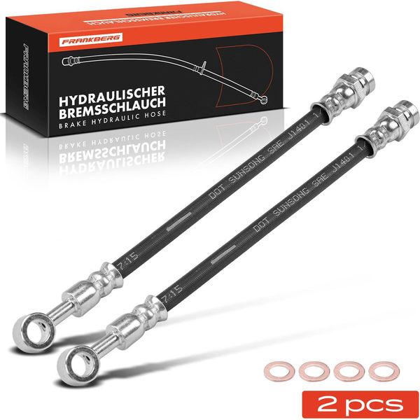 Frankberg 2X Tubo Freno Tubi Freno Posteriori Per Kia Sorento I Jc 2.5L 2006-2009-image
