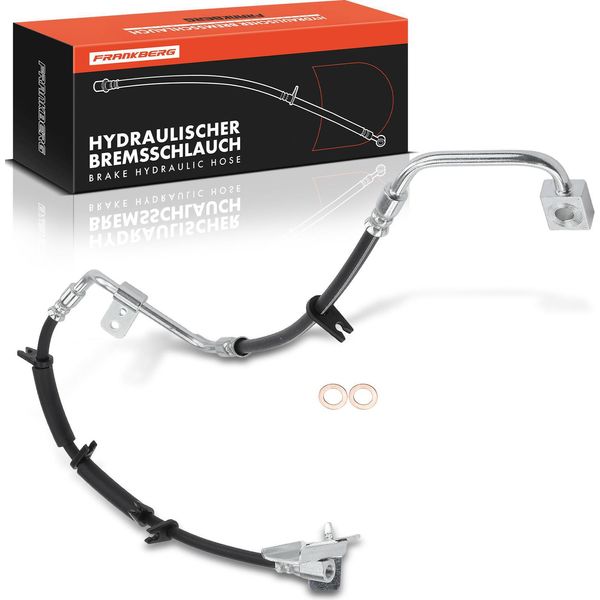 Frankberg 1X Tubo Freno Tubi Freno Asse Anteriore Destro Per Jeep Grand Cherokee Ii Wg Wj 2003-2005-image
