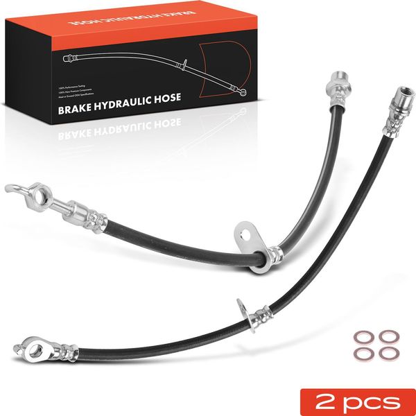 Frankberg 2X Tubo Freno Tubi Freno Anteriore Sinistro Destro Per Lexus Rx U3 Toyota Highlander/Kluger U2-image