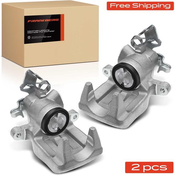 Frankberg 2X Pinza Freno Posteriore Sinistra Destra Per Peugeot 607 9D 9U 2004-2011 2.0L-3.0L-image