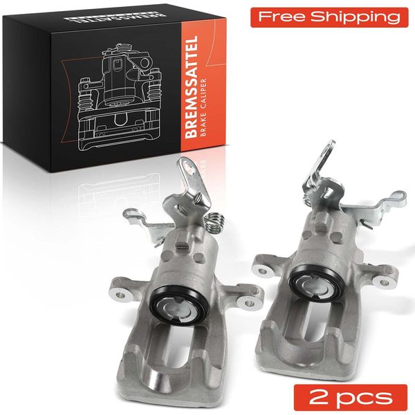 Frankberg 2X Pinza Freno Posteriore Sinistra Destra Per Seat Leon 5F1 5F5 Skoda Octavia Iii 5E3 5E5-image