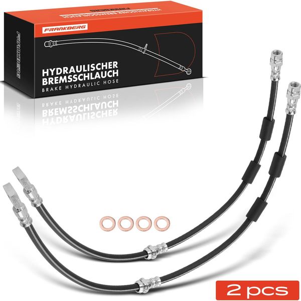 Frankberg 2X Tubo Freno Tubi Freno Asse Anteriore Destro O Sinistro Per Vw Golf Viii CD1 DA1 Tiguan Audi A3-image