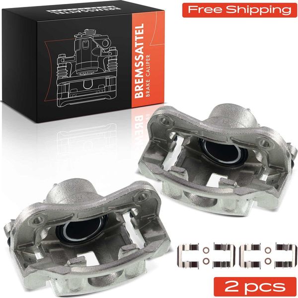 Frankberg 2X Pinza Freno Anteriore Sinistra Destra Per Hyundai Accent Iii Mc Kia Rio Ii Jb-image