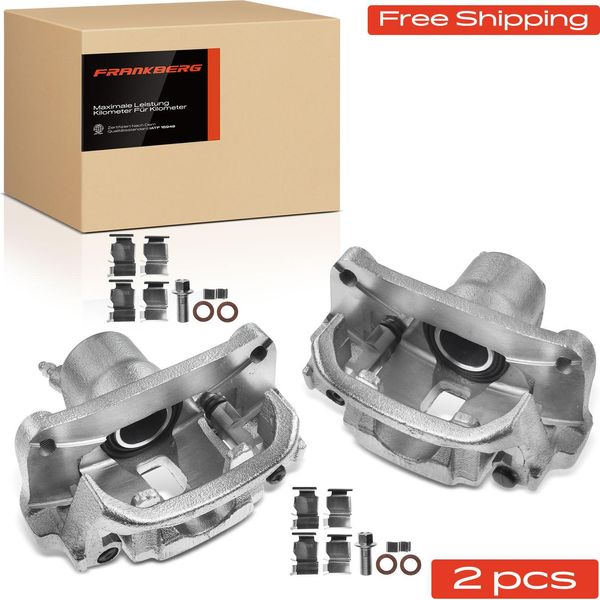 Frankberg 2X Pinza Freno Posteriore Sinistra Destra Per Toyota Land Cruiser 200 J2 4.5L-image