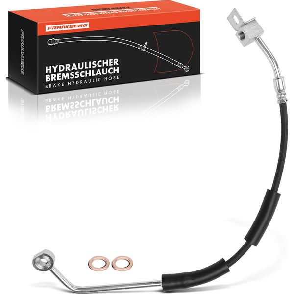 Frankberg 1X Tubo Freno Tubi Freno Asse Anteriore Destro Per Jeep Cherokee Kj 2.4L-3.7L 2001-2008-image