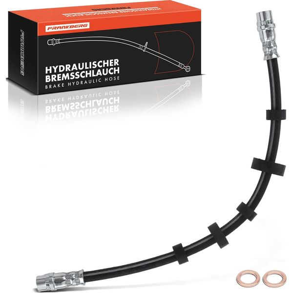 Frankberg 1X Tubo Freno Tubi Freno Assale Anteriore Sinistro Per Vw Transporter T4 Bus Kasten Pritsche 70B 70A 70E-image