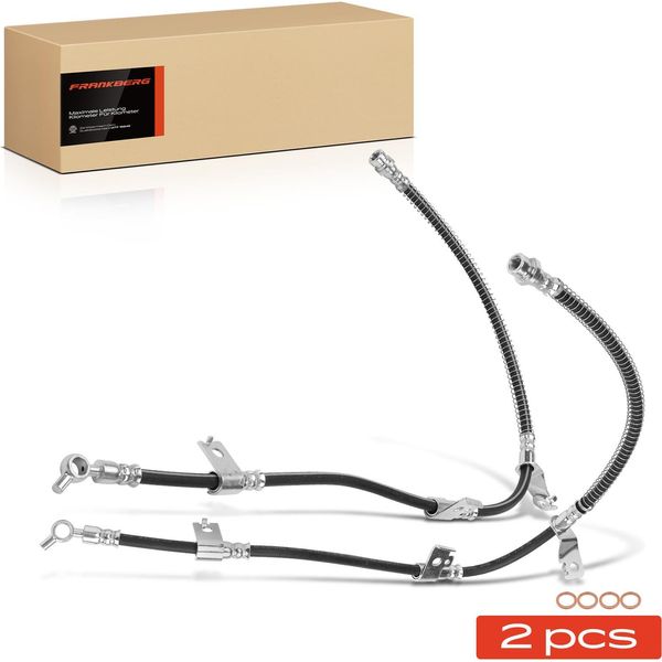 Frankberg 2X Tubo Freno Tubi Freno Anteriore Sinistro Destro Per Hyundai Sonata 5 Nf 6 Yf 2005-2010-image