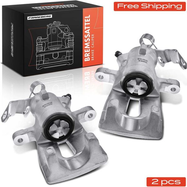 Frankberg 2X Pinza Freno Asse Posteriore Per Chevrolet Corsa Opel Astra G Caravan Cc-image