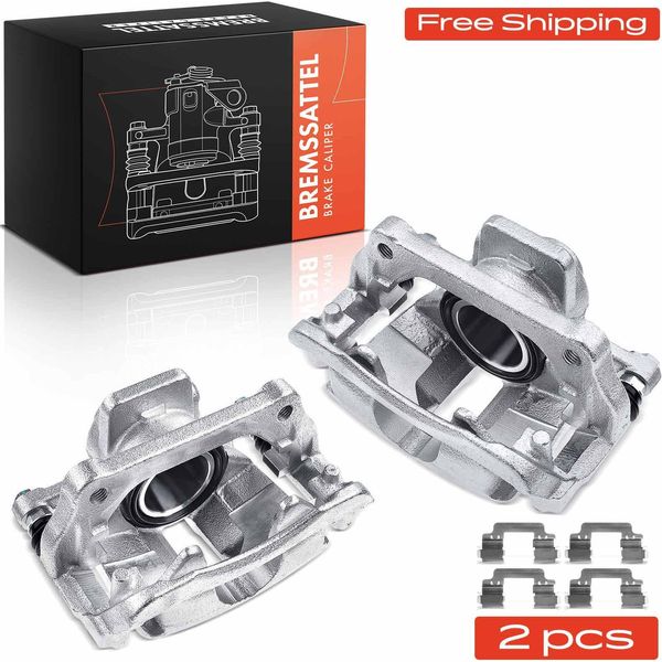 Frankberg 2X Pinza Freno Anteriore Sinistro Destro Per Mini Mini R55 R56 R57 R58 R59 Uno-image