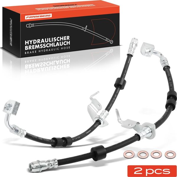 Frankberg 2X Tubo Freno Tubi Freno Asse Anteriore Destro O Sinistro Per Volvo XC90 XC60 V90 Ii Cross Country-image
