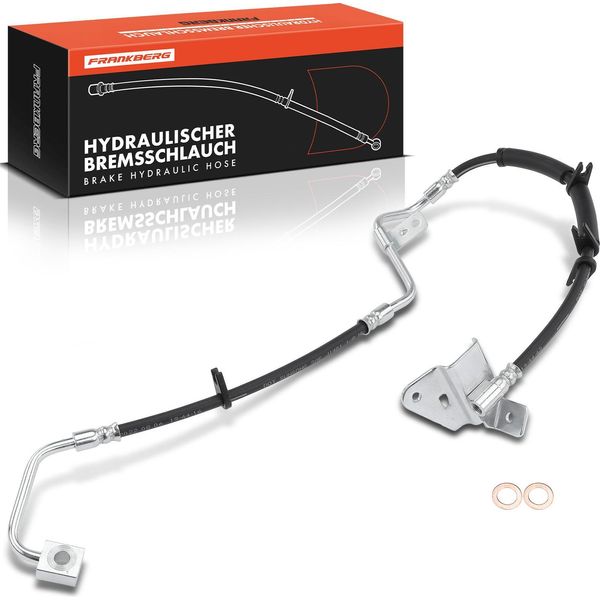 Frankberg 1X Tubo Freno Tubi Freno Asse Anteriore Sinistro Per Jeep Grand Cherokee Ii Wg Wj 2003-2005-image