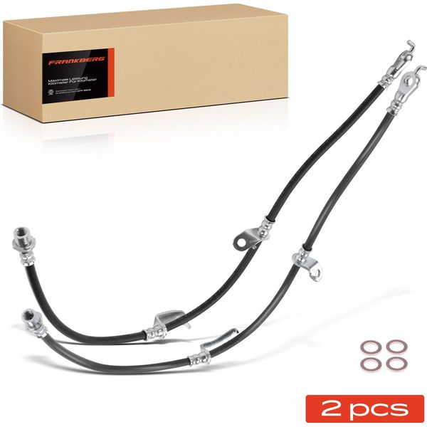 Frankberg 2X Tubo Freno Tubi Freno Anteriore Sinistro Destro Per Lexus Ct Toyota Prius 1.8L-image