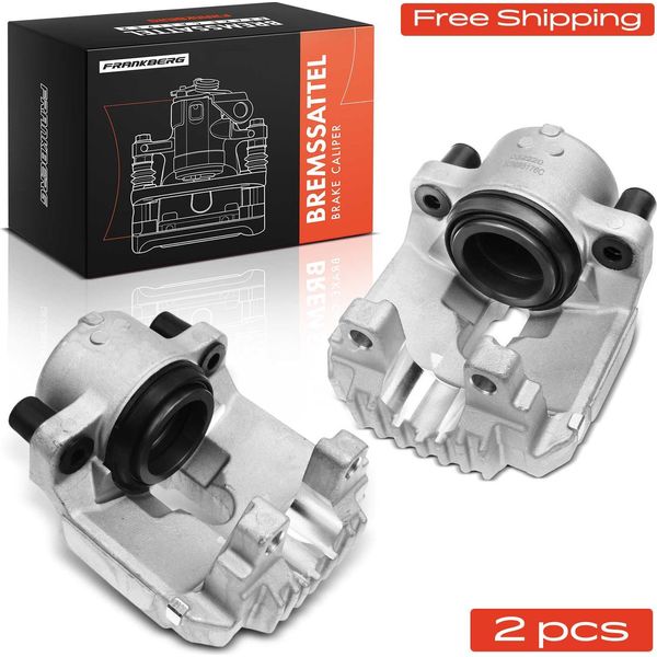 Frankberg 2X Pinza Freno Anteriore Sinistra Destra Per Bmw Serie 5 Touring E60 E61-image