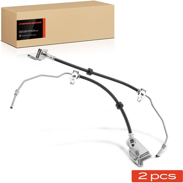 Frankberg 2X Tubo Freno Tubi Freno Posteriore Sinistro Destro Per Land Rover Discovery Range Rover-image