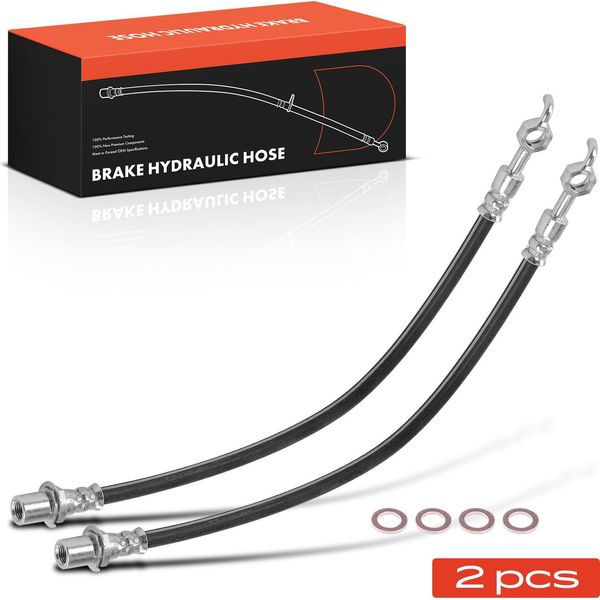 Frankberg 2X Tubi Freno Tubi Freno Anteriori Per Lexus Gs JZS147 JZS160 Sc UZZ40-image