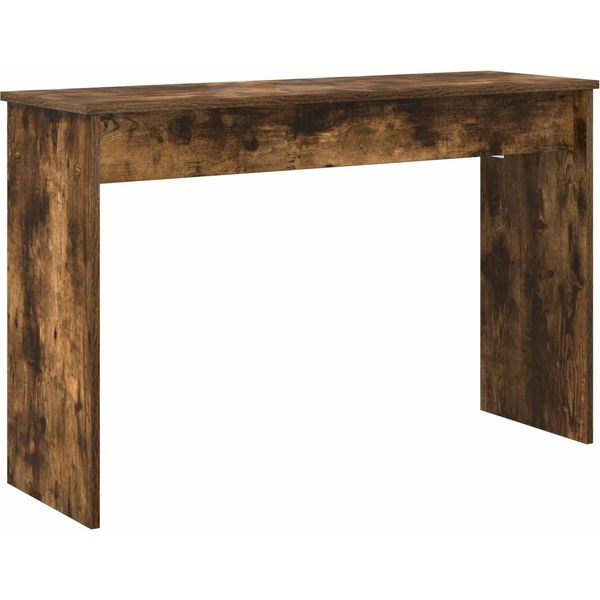 Vidaxl Supporto Per Pianoforte In Rovere Affumicato 100 X 32 X 64 Cm Materiale A Base Di Legno-image