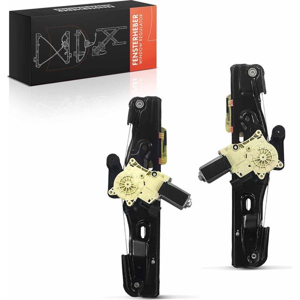 Frankberg 2X Regolatore Del Finestrino Posteriore Sinistro Destro Per Land Rover Discovery Sport-image