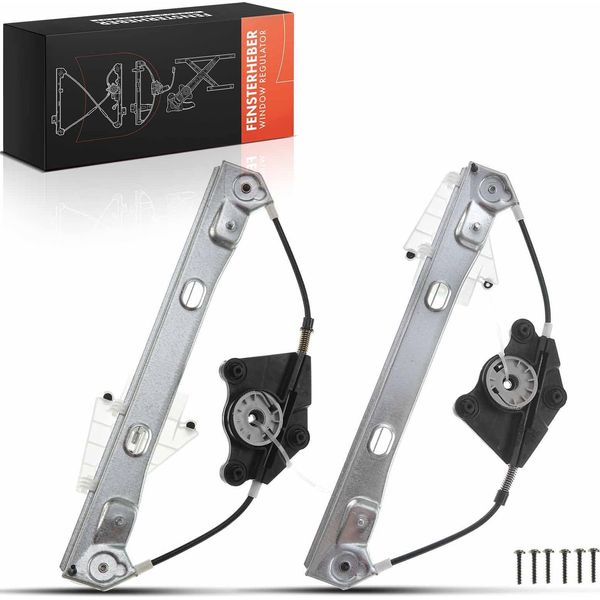 Frankberg 2X Regolatore Finestrino Posteriore Sinistro Destro Per Alfa Romeo 159 939 2005-2011-image