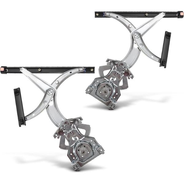 Frankberg 2X Regolatore Finestrino Anteriore Sinistro Destro Per Vw Passat Variant 35I 3A5 1988-1997-image