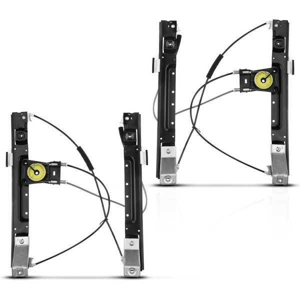 Frankberg 2X Regolatore Finestrino Anteriore Sinistro Destro Per Jaguar Xj X351 2009-2023-image