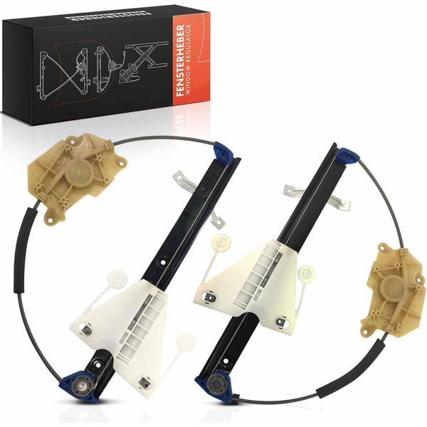Frankberg 2X Regolatore Finestra Posteriore Sinistra Destra Per Audi A3 8L1 1.6L 1996-2003-image