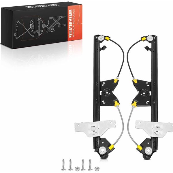Frankberg 2X Regolatore Finestrino Anteriore Sinistro Destro Per CitroëN Jumpy V Peugeot Expert-image
