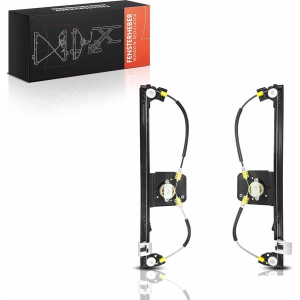 Frankberg 2X Regolatore Finestrino Anteriore Sinistro Destro Per Renault Grand ScéNic Ii JM0/1-image