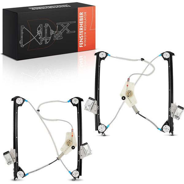 Frankberg 2X Regolatore Finestra Anteriore Sinistra Destra Per Porsche 911 Cabriolet/Targa 997 2004-2012-image