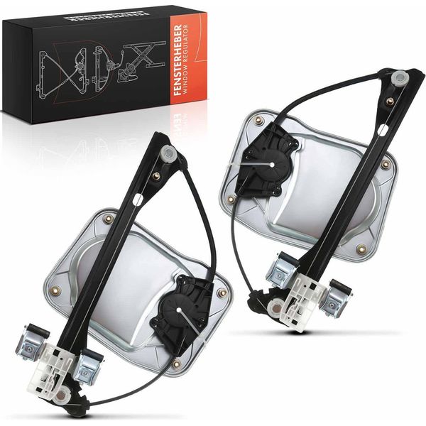 Frankberg 2X Regolatore Finestrino Anteriore Sinistro Destro Per Vw Golf Iii Cabriolet 1E7 1993-2002-image