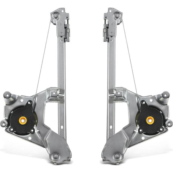 Frankberg 2X Regolatore Finestrino Posteriore Sinistro Destro Per Audi A6 4A C4 A6 Avant 1994-1997-image