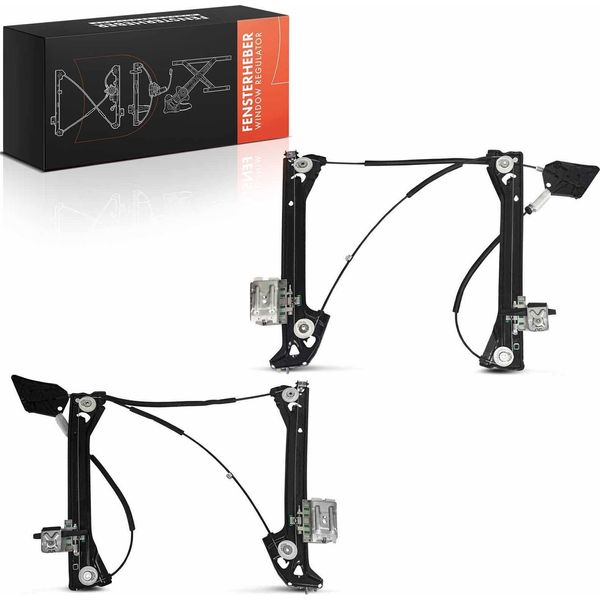 Frankberg 2X Regolatore Finestrino Anteriore Sinistro Destro Per Audi Tt FV3 Fvp FV9 Fvr-image