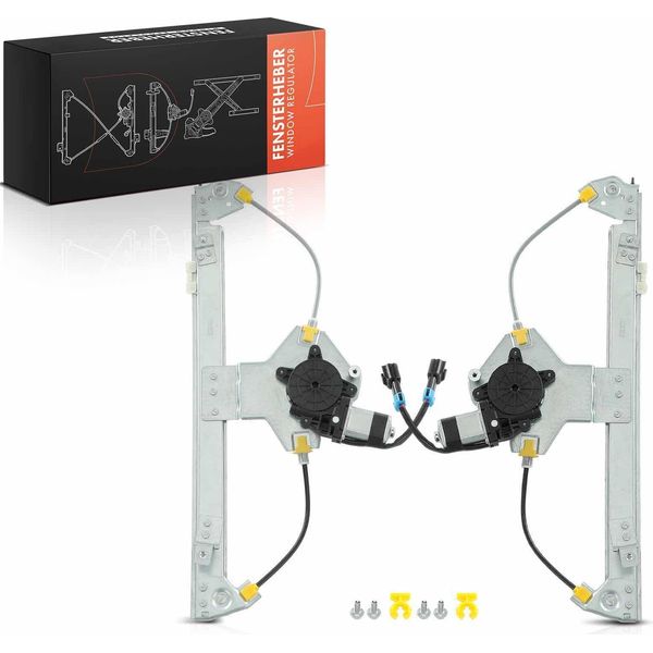 Frankberg 2X Regolatore Finestrino Anteriore Sinistro Destro Per Fiat Doblo Cargo 263 223 Mpv-image