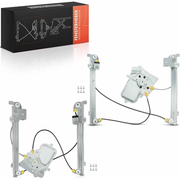 Frankberg 2X Regolatore Del Finestrino Anteriore Sinistro Destro Per Tesla Model 3 5YJ3-image