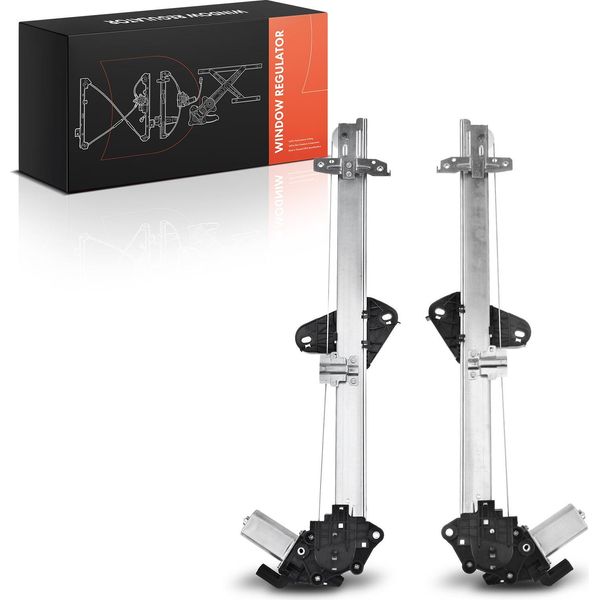 Frankberg 2X Regolatore Del Finestrino Anteriore Sinistro Destro Per Honda Jazz Iv Hatchback-image